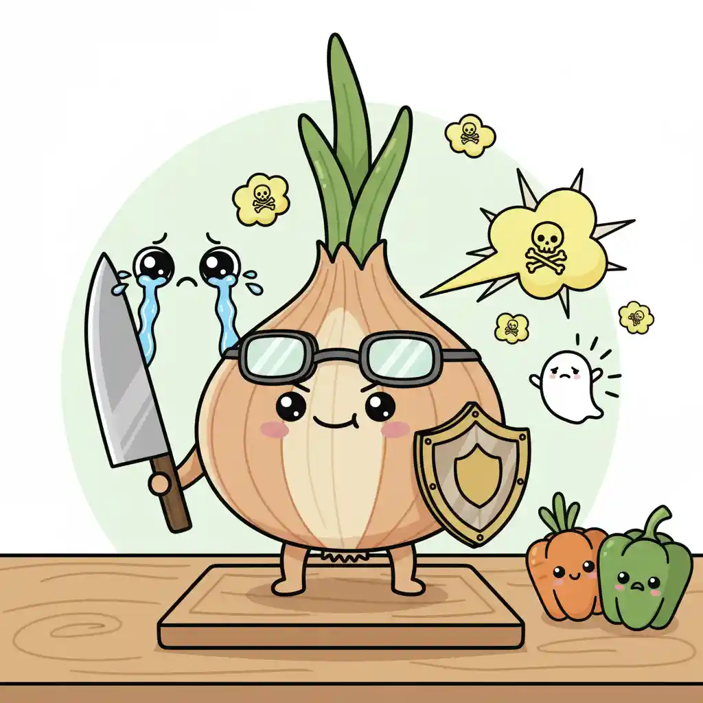 Onion Tears: Why does cutting an onion make us cry?