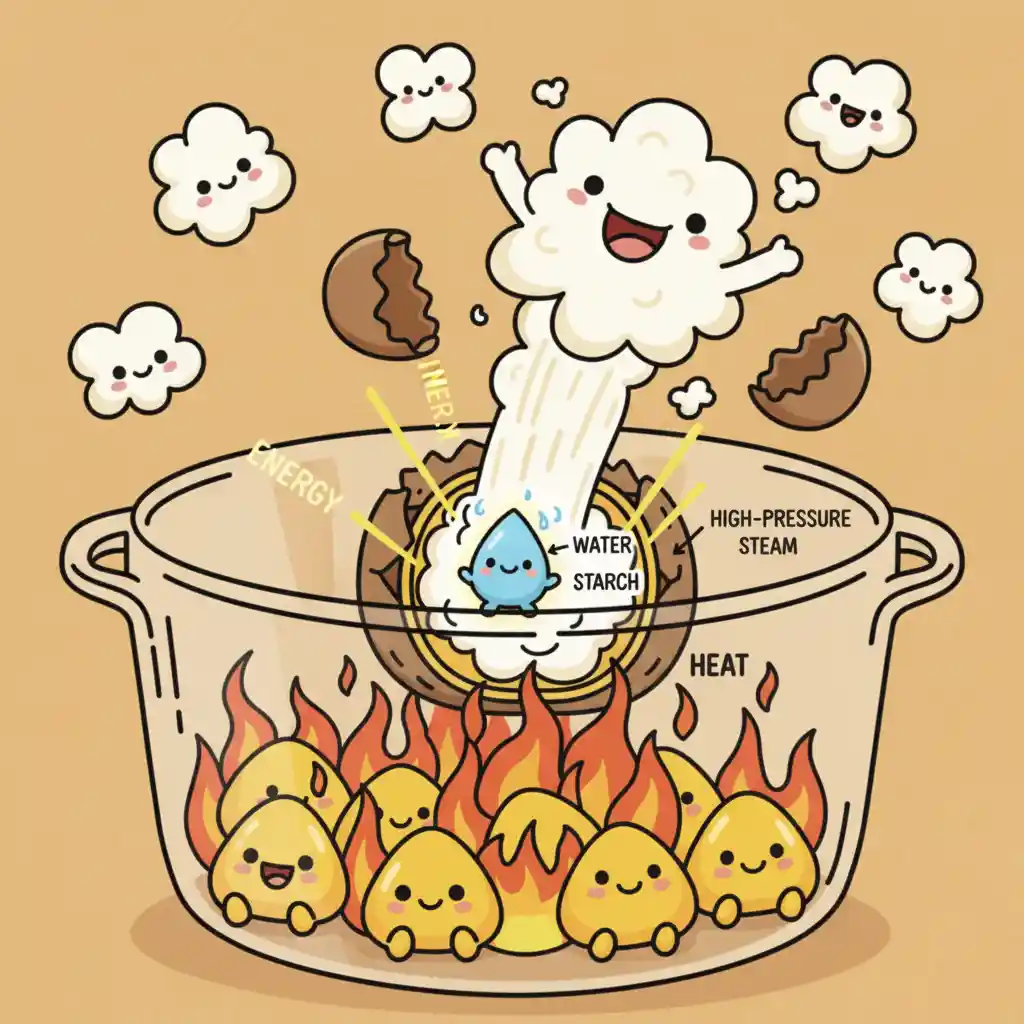 The Pop Secret: Why does popcorn explode?