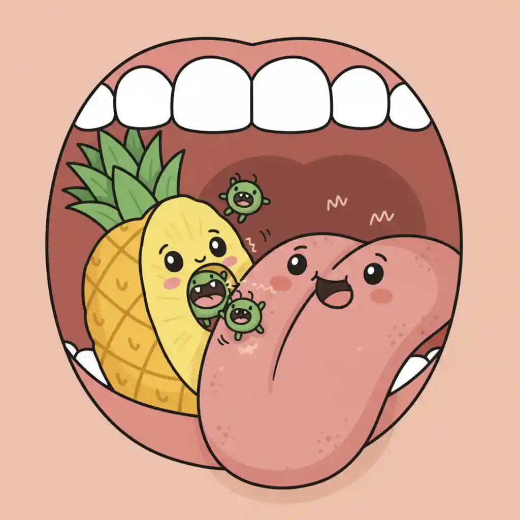 The Tongue Eater: Why does pineapple make your tongue tingle?