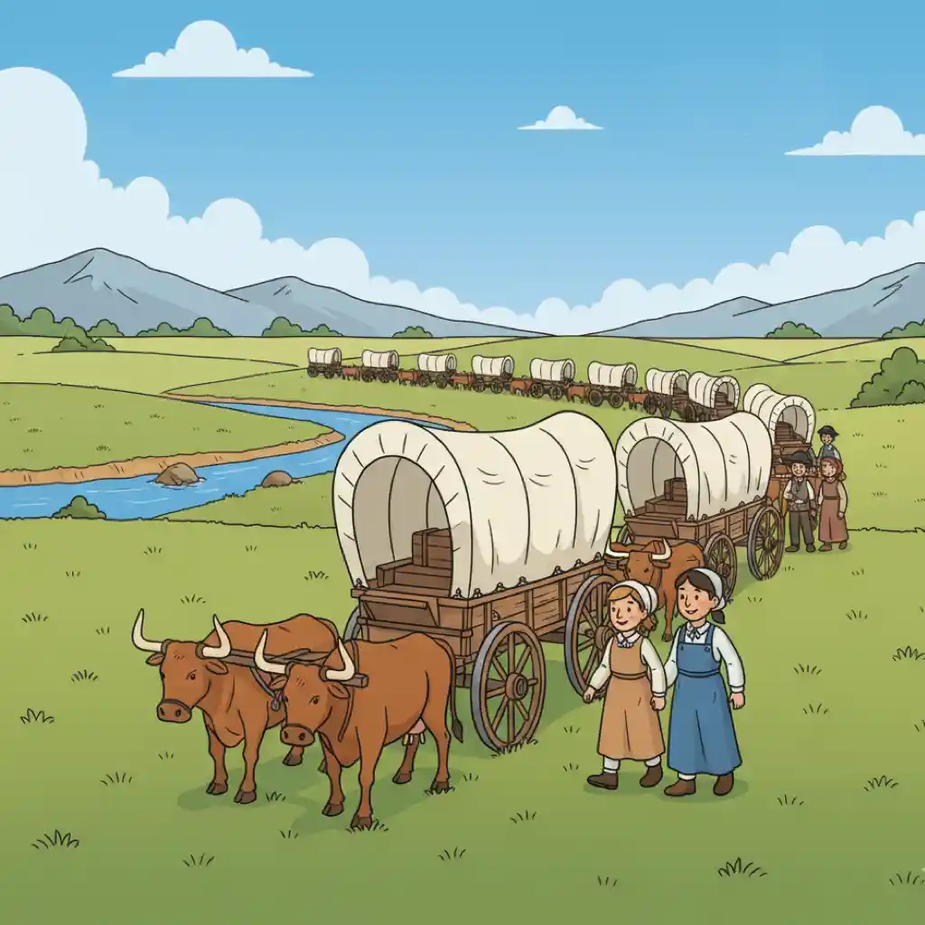 Moving West: The Covered Wagons