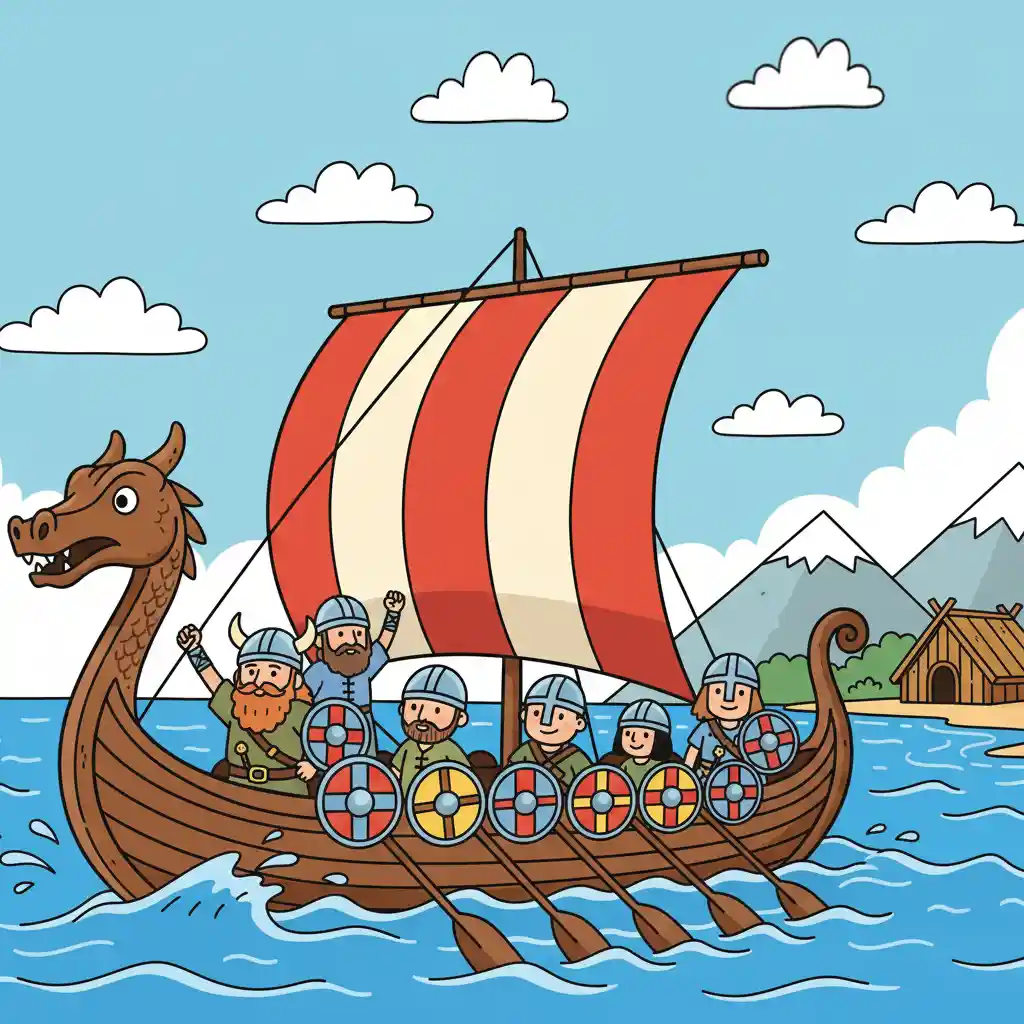 Viking Ships: Sailing the Cold Seas