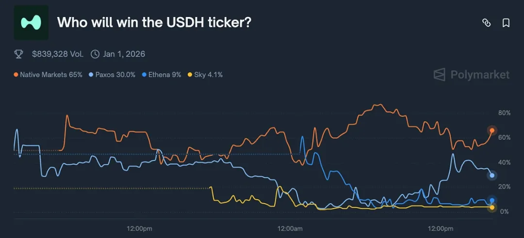 who will be USDH stablecoin issuer Polymarket