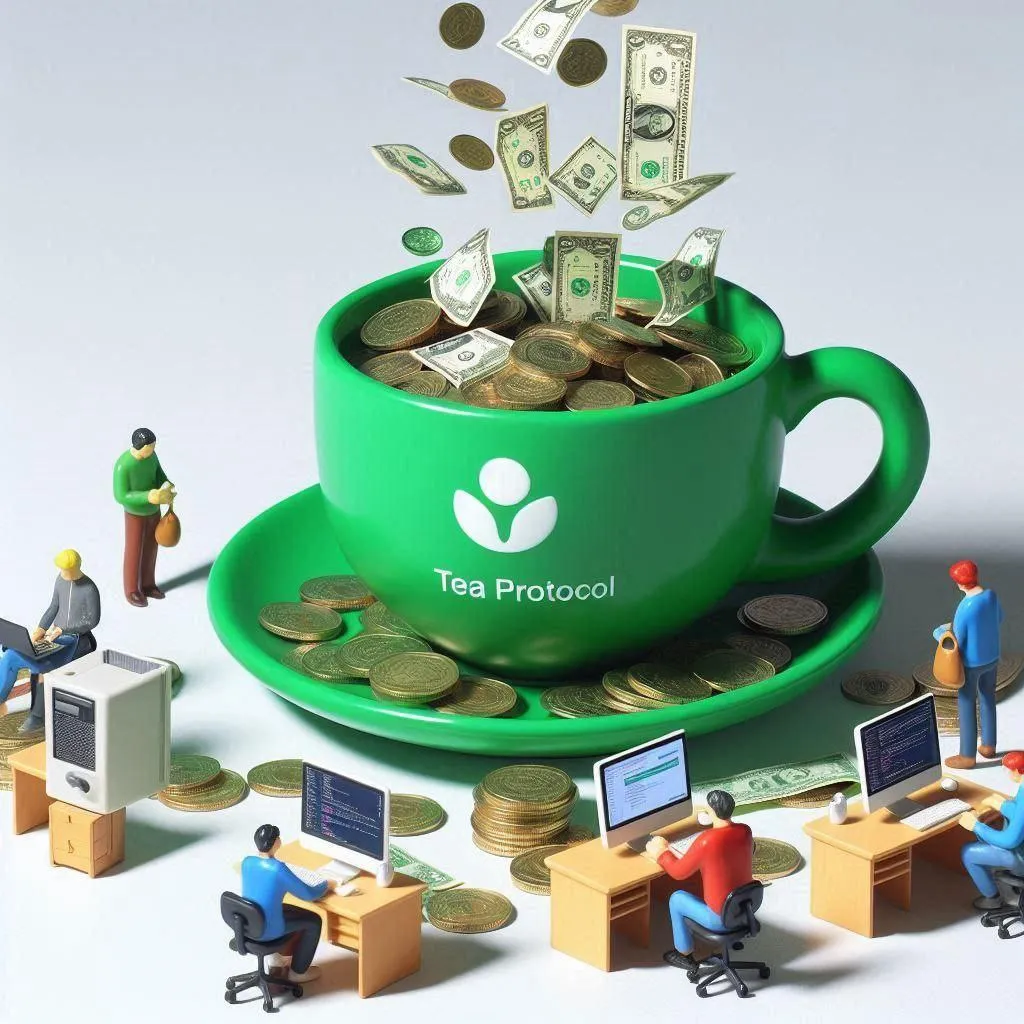 “Visual depiction of fair reward system inside the tea protocol”