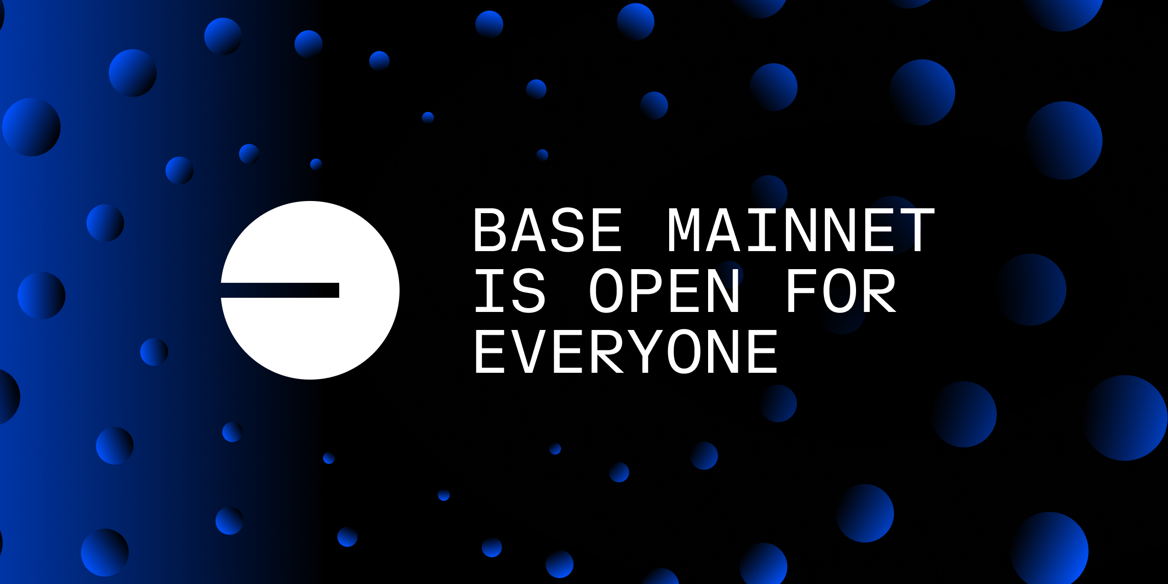 Base is open for everyone