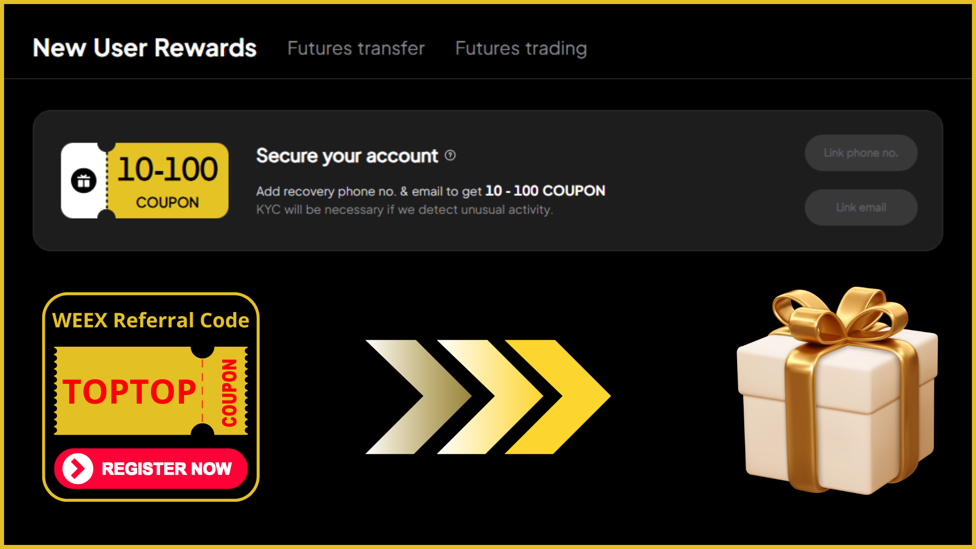 WEEX Referral Code For New User