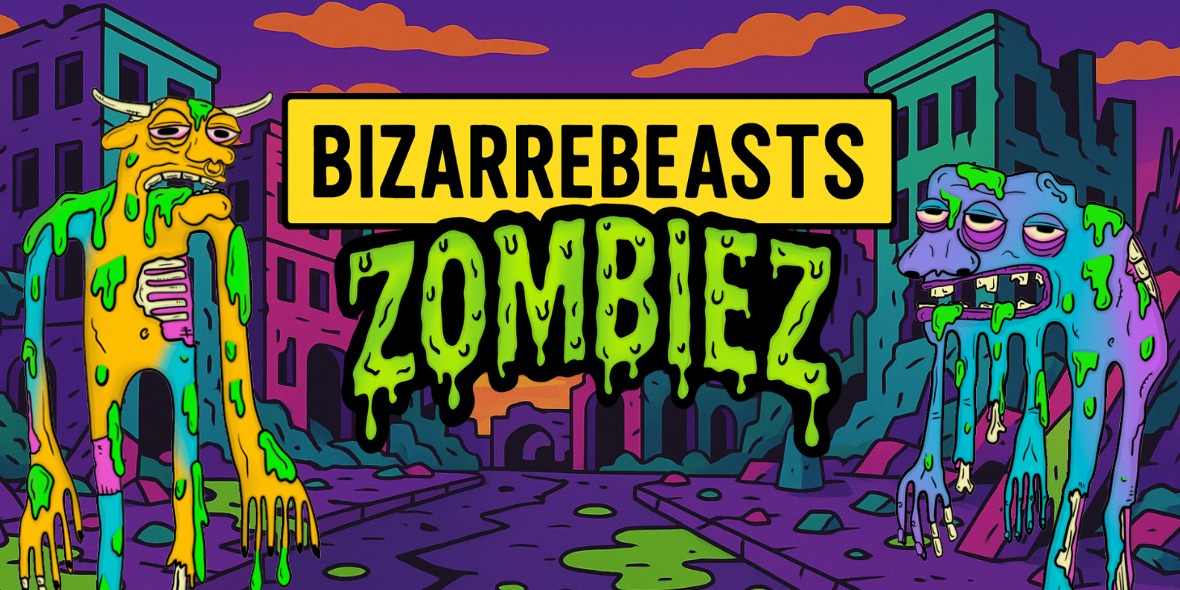 "BizarreBeasts: Zombiez" Animated Comic Drops on Zora
