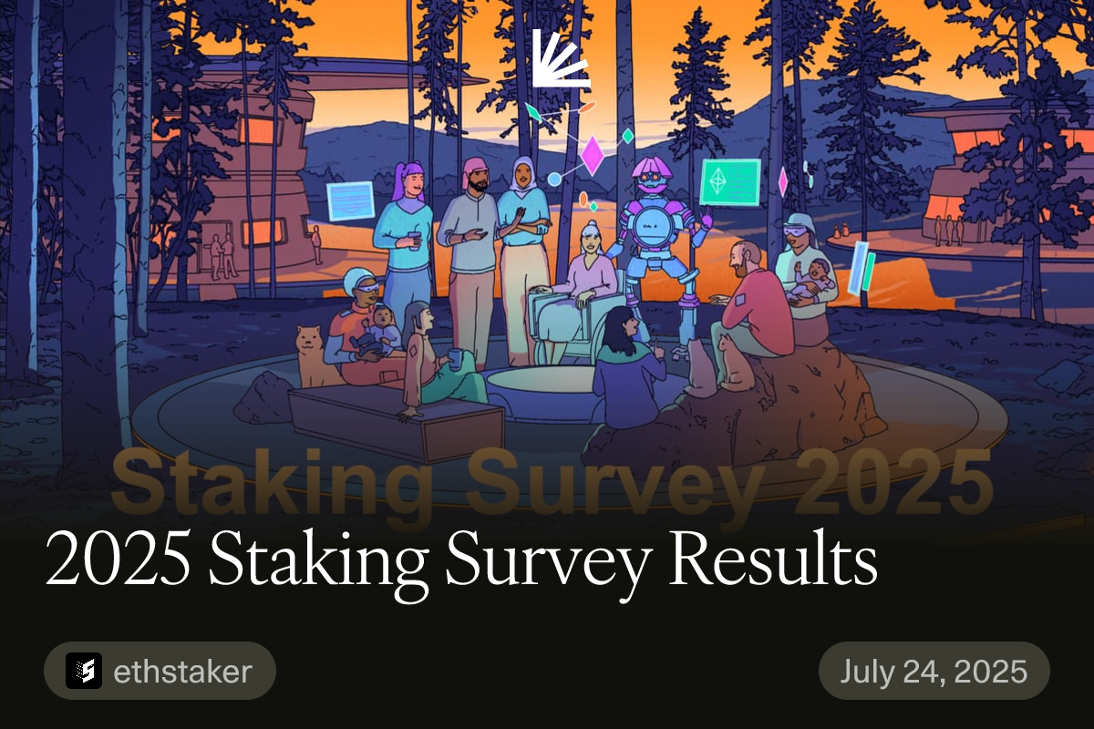 2025 Staking Survey Results