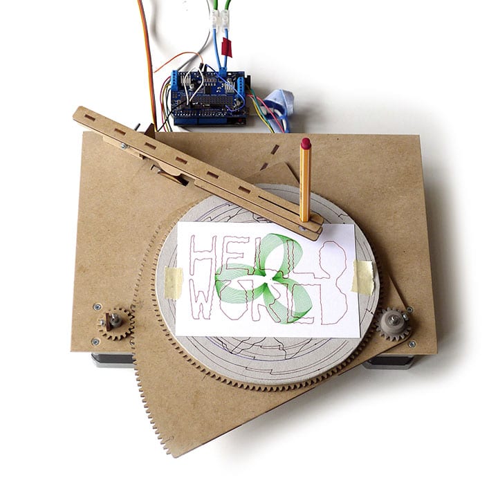 The one we built looked similar to this one by https://news.hslu.ch/postplotter/