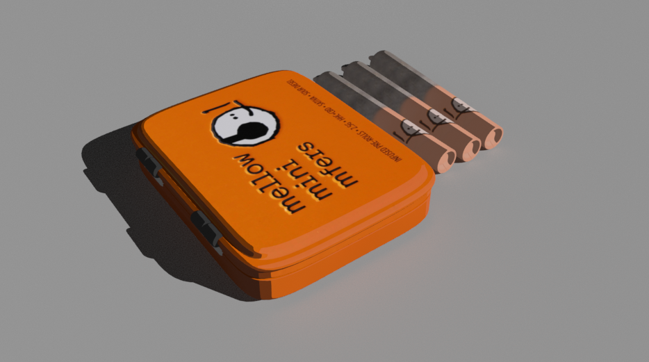 Our first test render of Studio TBD's "mellow mini mfers"
