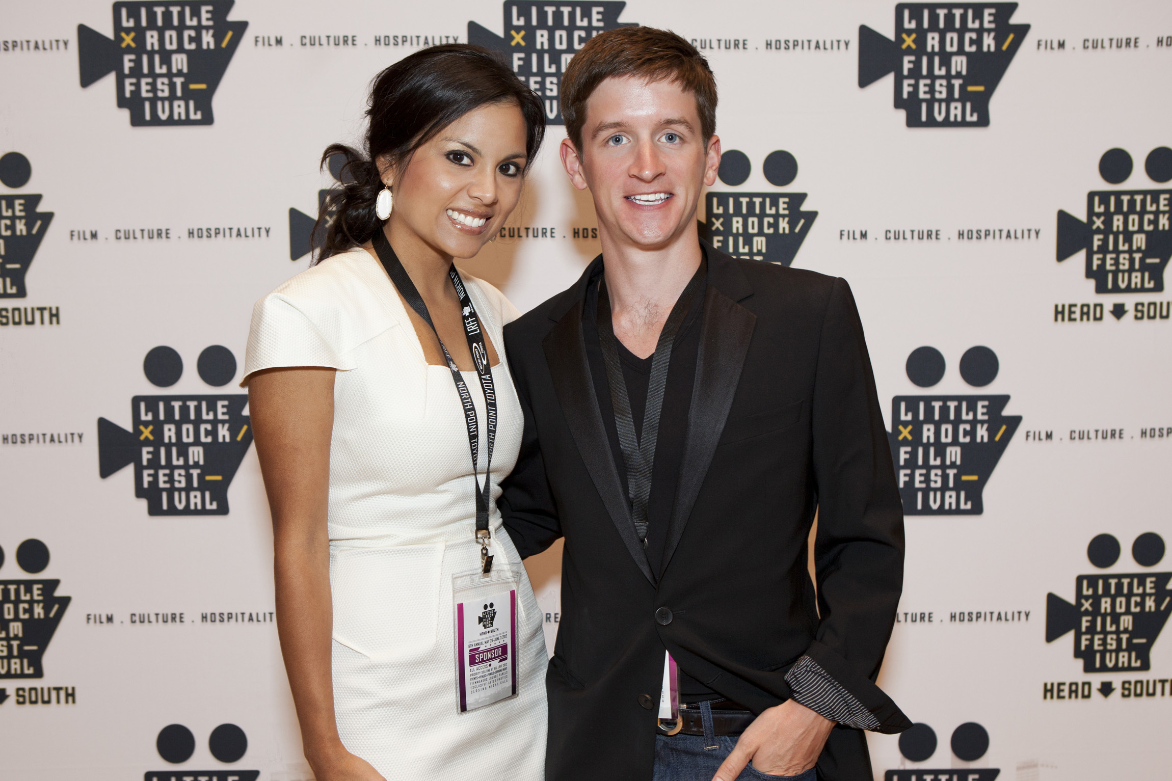 My late wife and me at the LRFF (June 3, 2012)