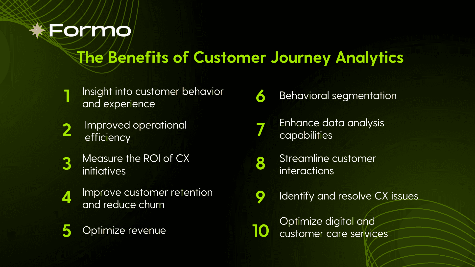 Top 10 benefits of customer journey analytics for product and marketing teams