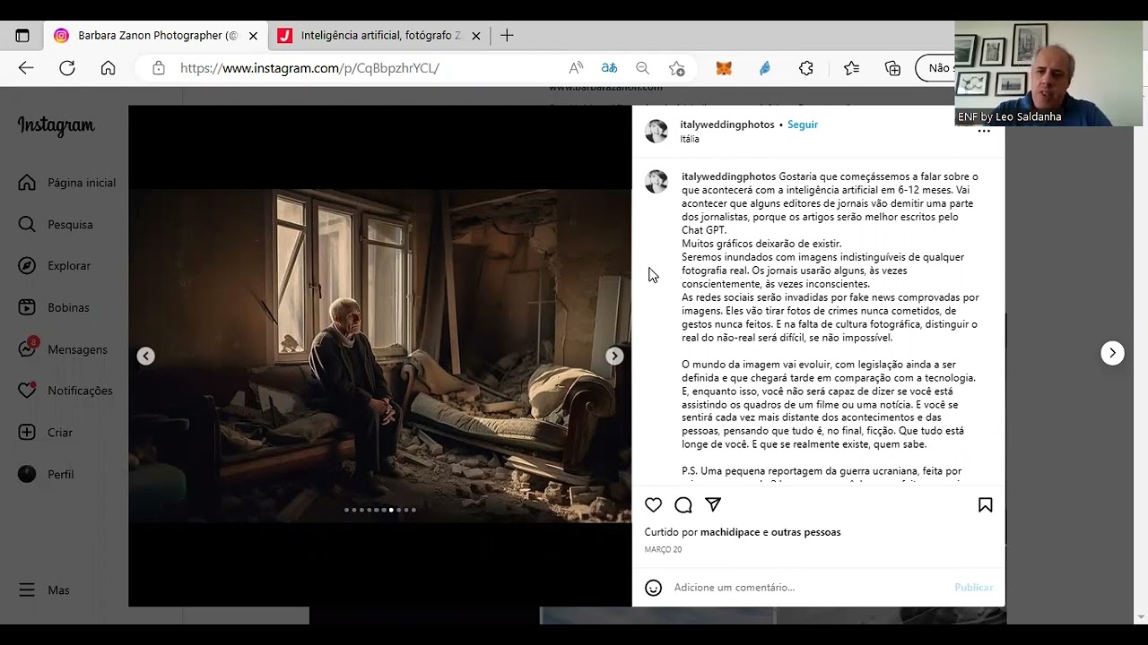 A fotógrafa que "clicou" a guerra da Ucrânia com inteligência artificial #fotografiaprofissional - YouTube