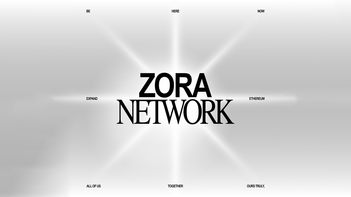 Zora Launches Layer 2 Blockchain to Support Creator Communities