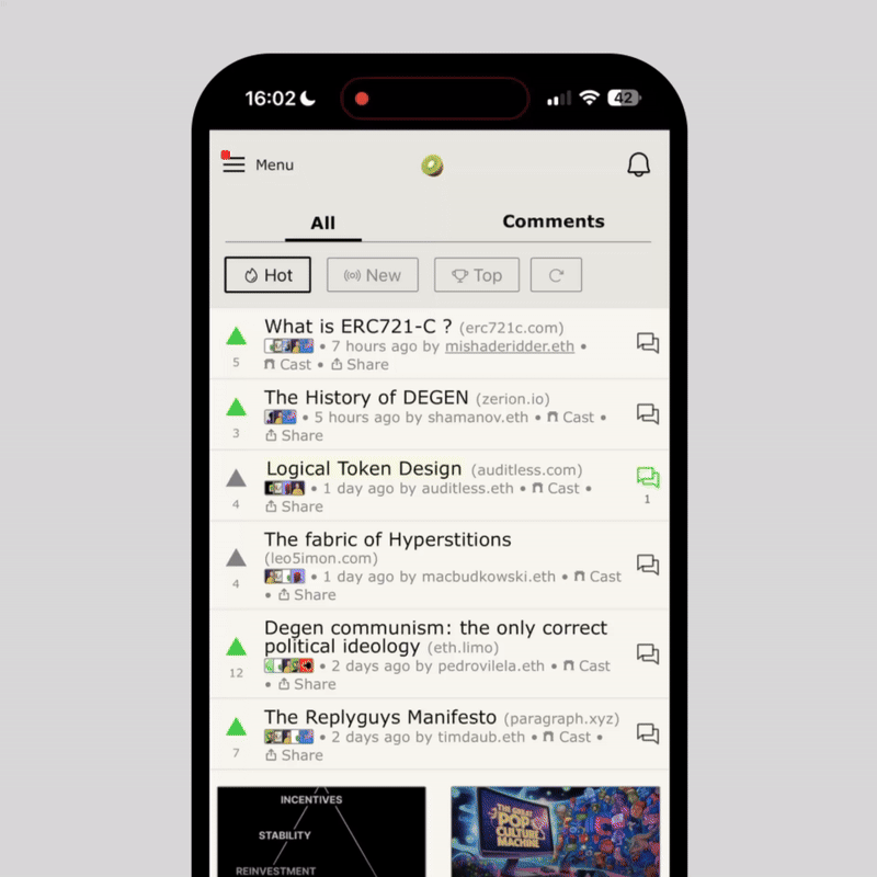 Interface profiles on Kiwi News