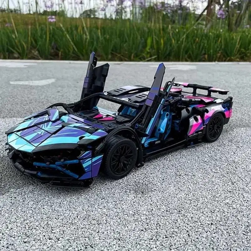 Конструктор машинка Кіберпанк KiberPunk Car Technol Model на 1280 деталей