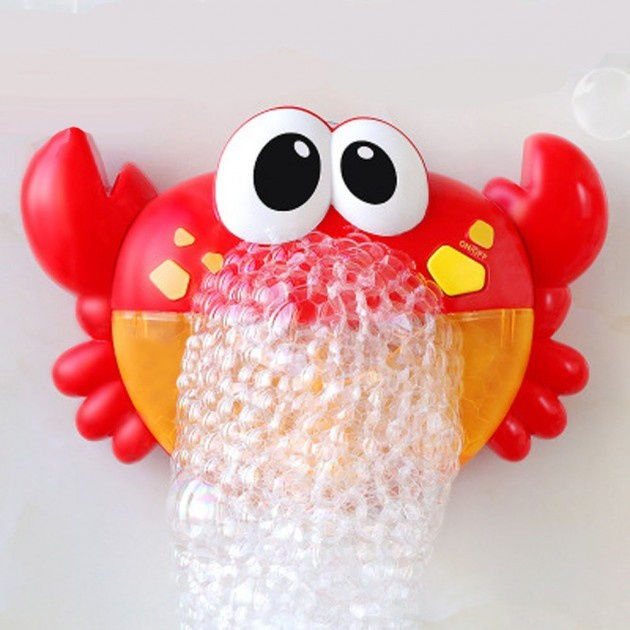 Музичний краб для купання, що генерує піну Bubble Crab