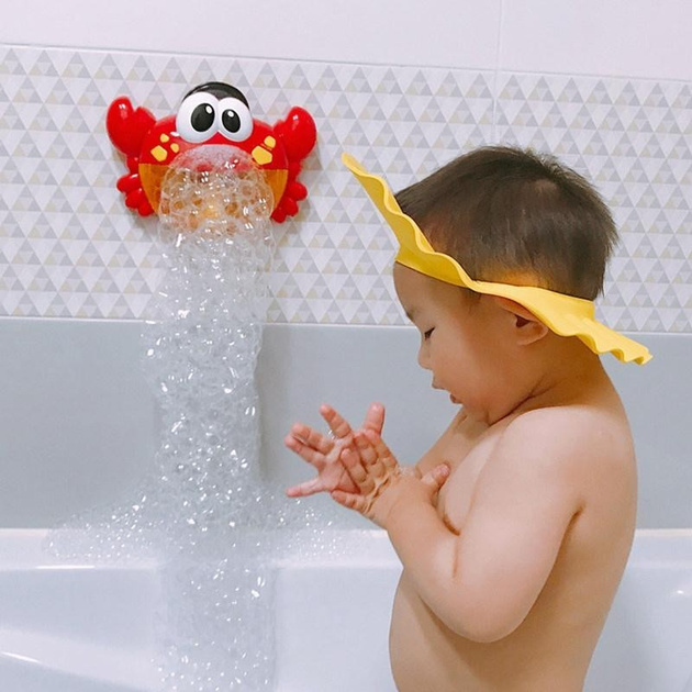 Музичний краб для купання, що генерує піну Bubble Crab