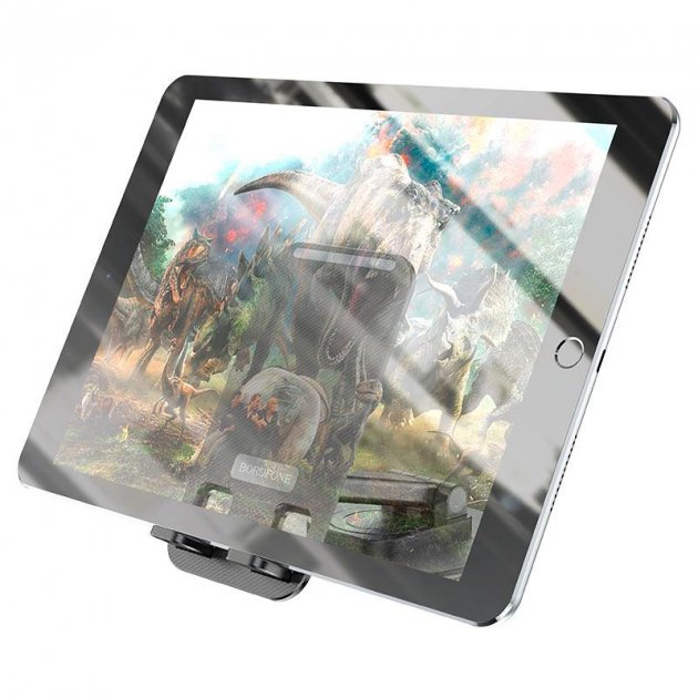 Підставка металева поворотна на 360° для телефона BOROFONE BH75 Flawless folding rotatable desktop holder Чорний