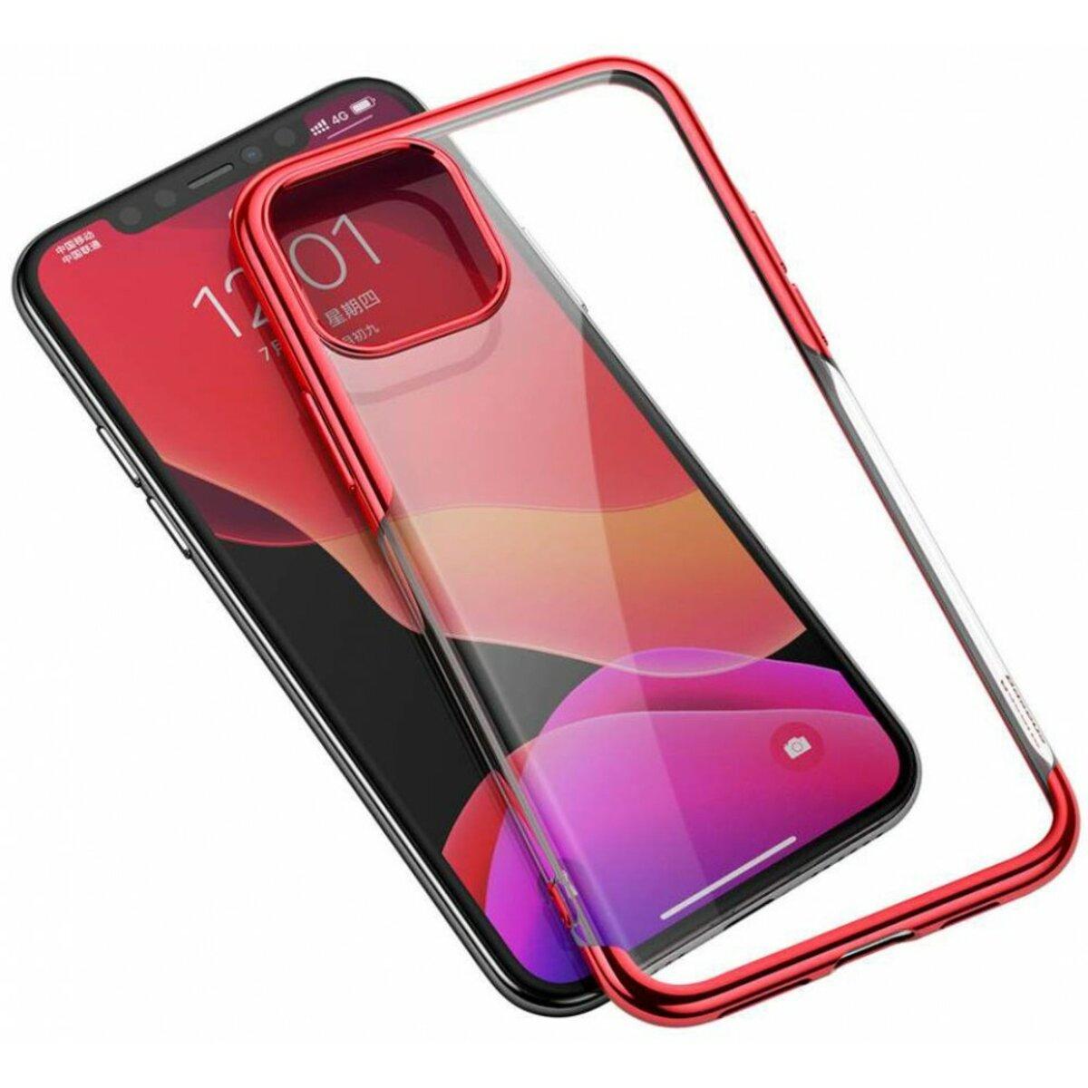 Силіконовий чохол накладка Baseus Shining Case для iPhone 11 Pro Max 6.5inch Червоний