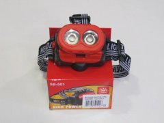 Налобний ліхтар на батарейках 3*АА High Power Headlamp SB-501