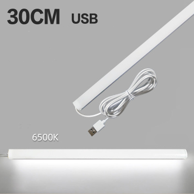 USB Світлодіодна лінійка LED лампа 5W 300 мм біла