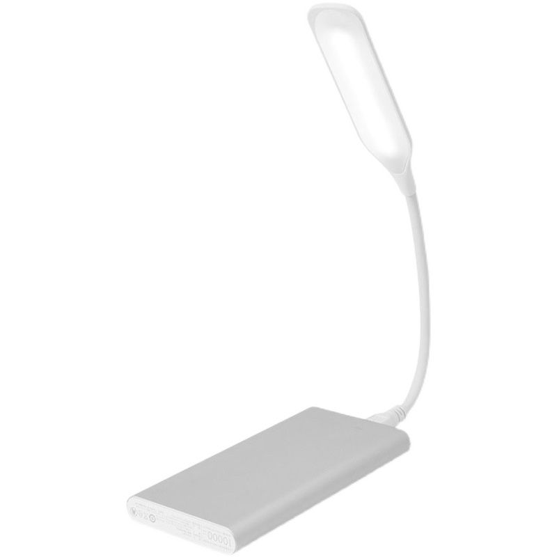 Гнучка USB LED лампа-ліхтарик 2.5W 32 см біла