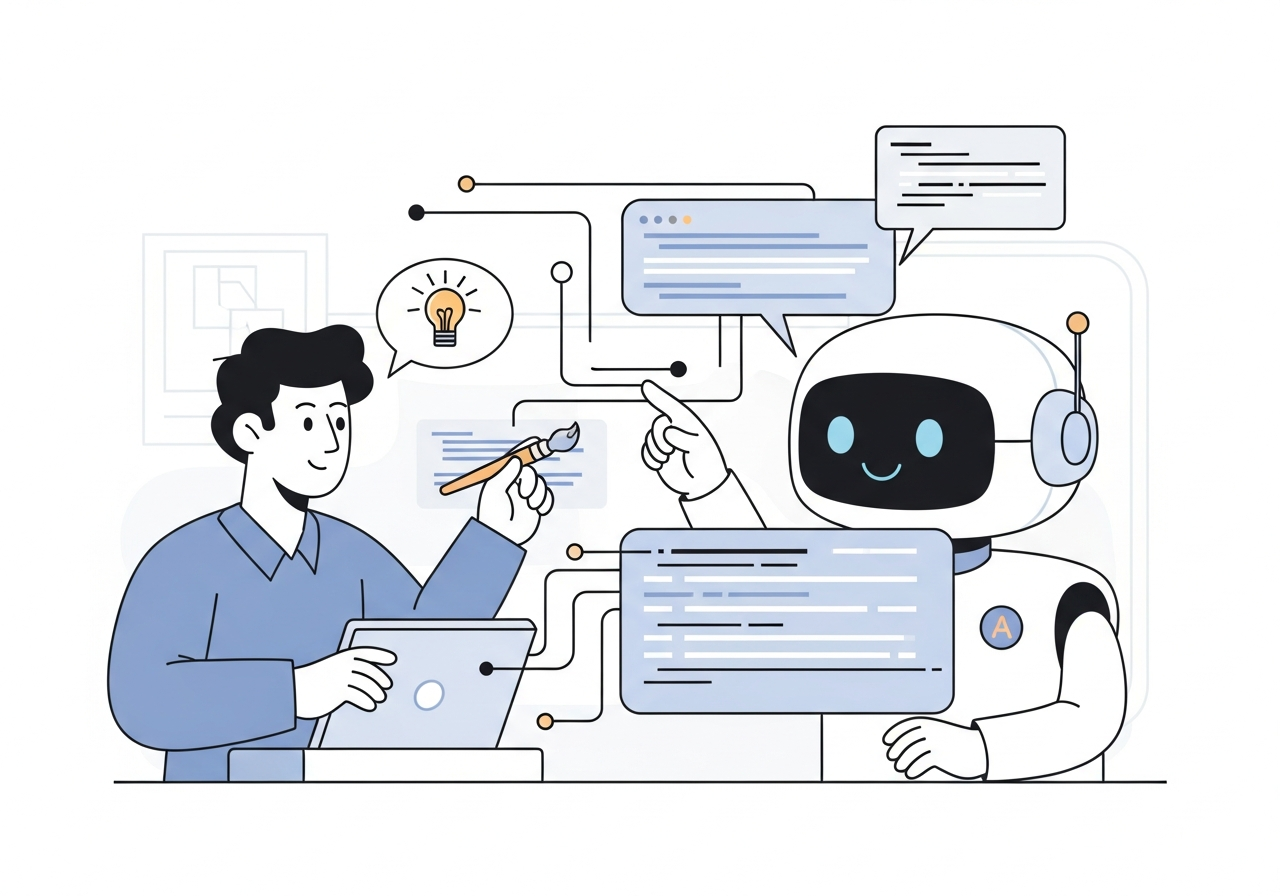 IA na Programação: A Arte Humana Encontra a Eficiência Algorítmica