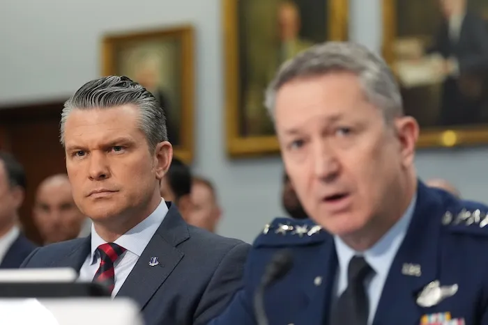 Hegseth and Caine Face Senate Grilling Over $70 Billion Iran War Supplemental