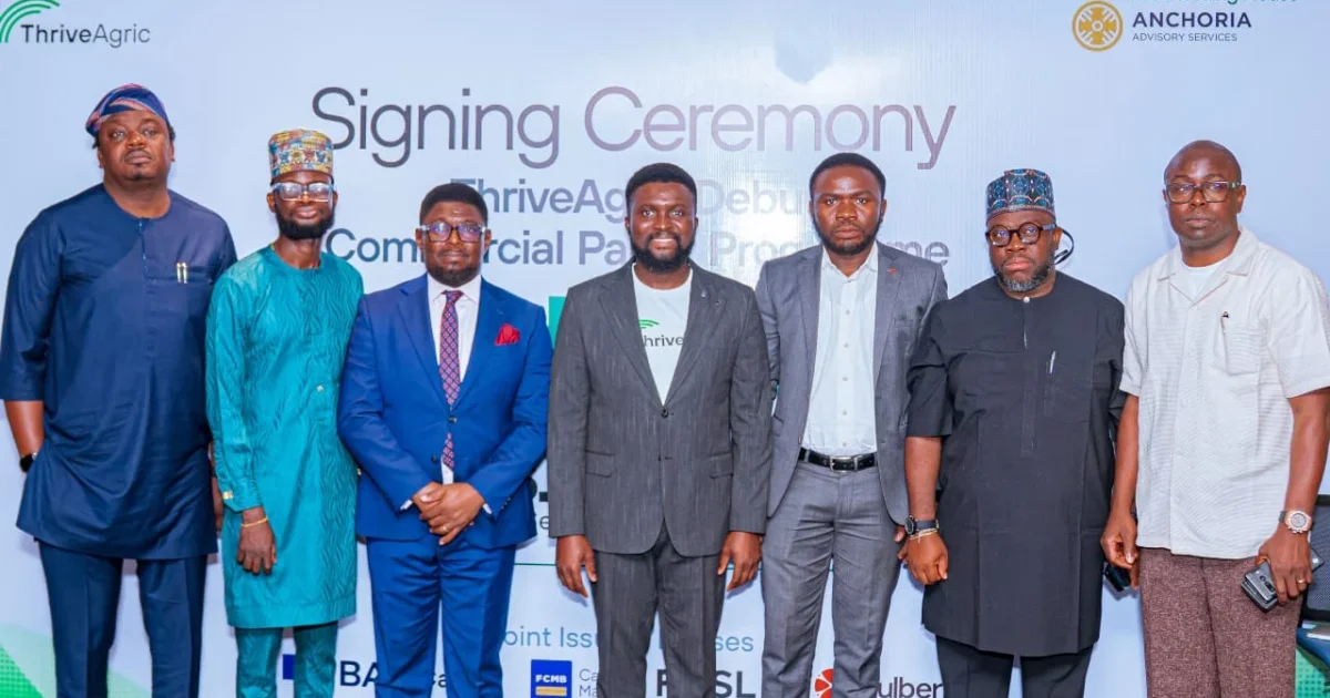 ThriveAgric Successfully Raises N5.3 Billion in Debut Commercial Paper Issuance
