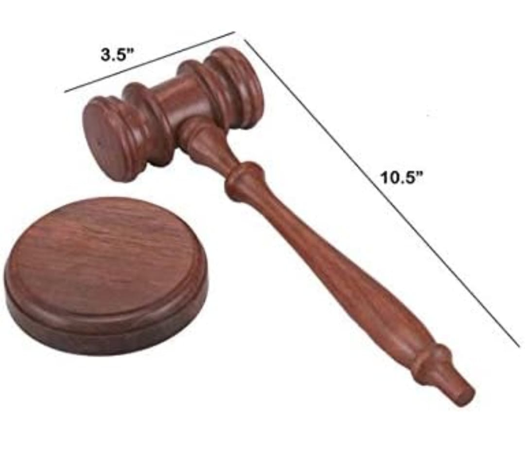 Gavel and Block – Legal Attire by Paras Textiles