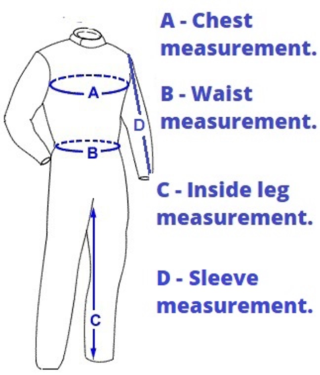 Jain's Ladies Advocate Coat size / fit guide