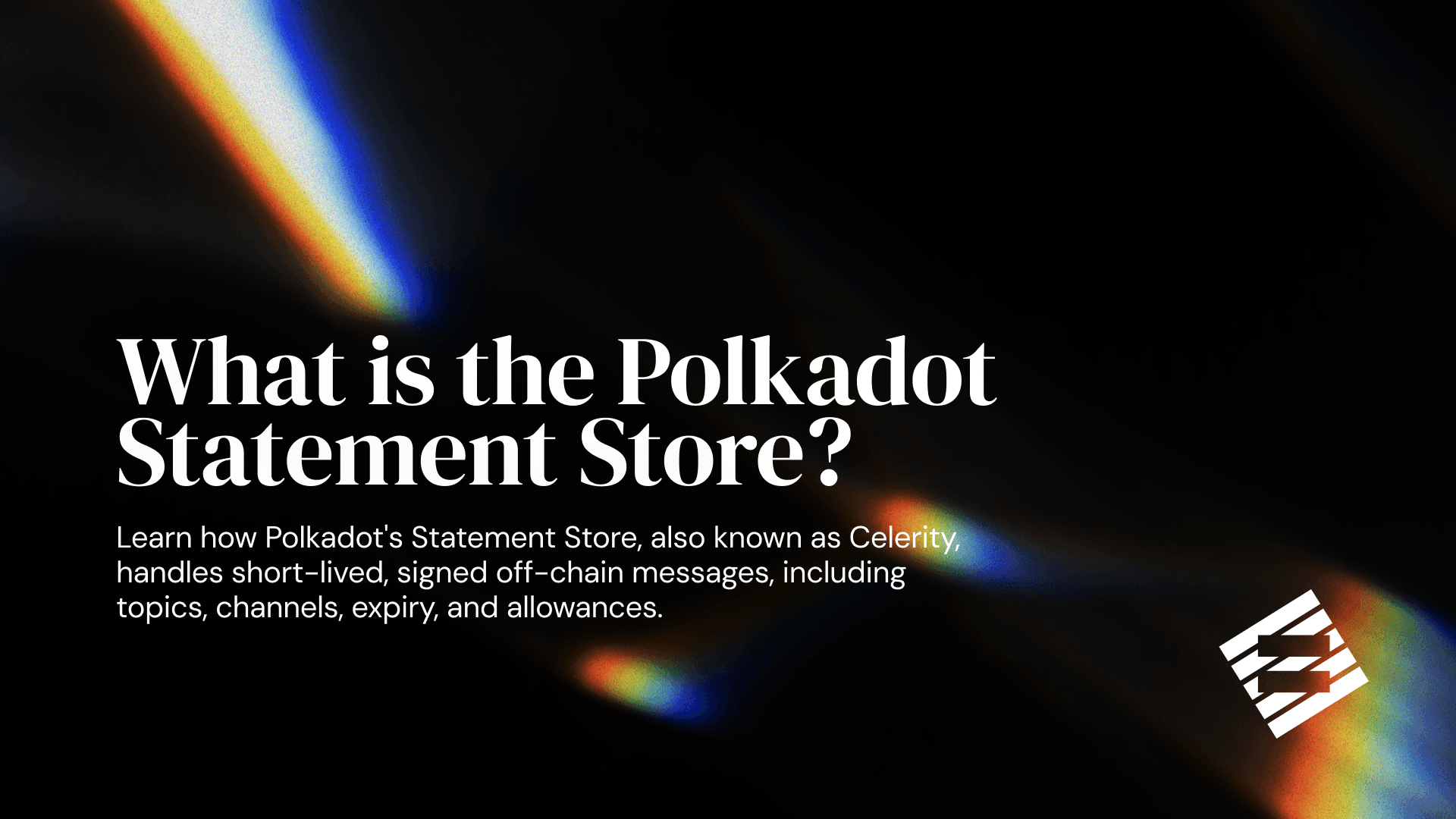 what-is-polkadot-statement-store