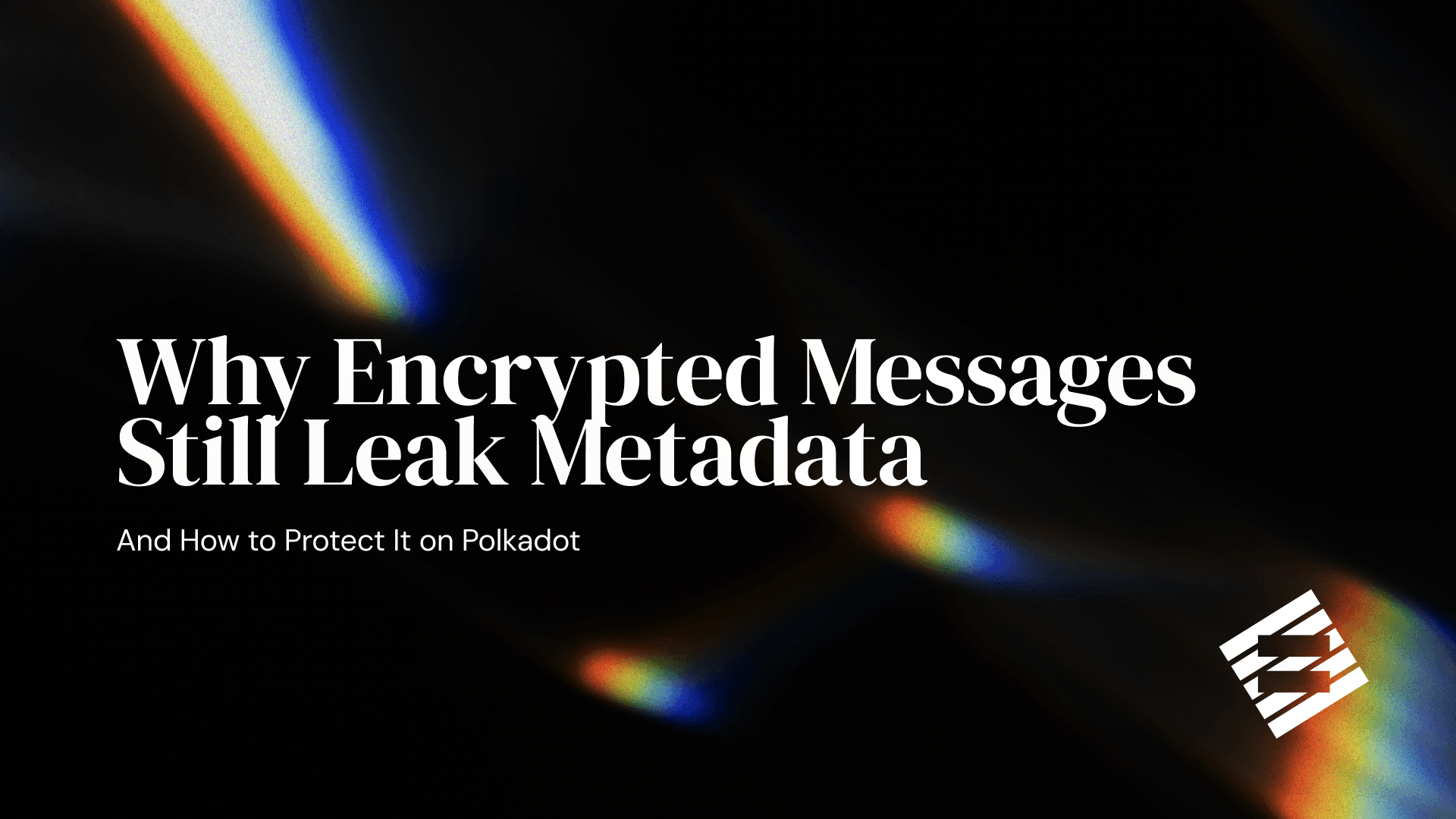 encrypted-messages-metadata-privacy-polkadot
