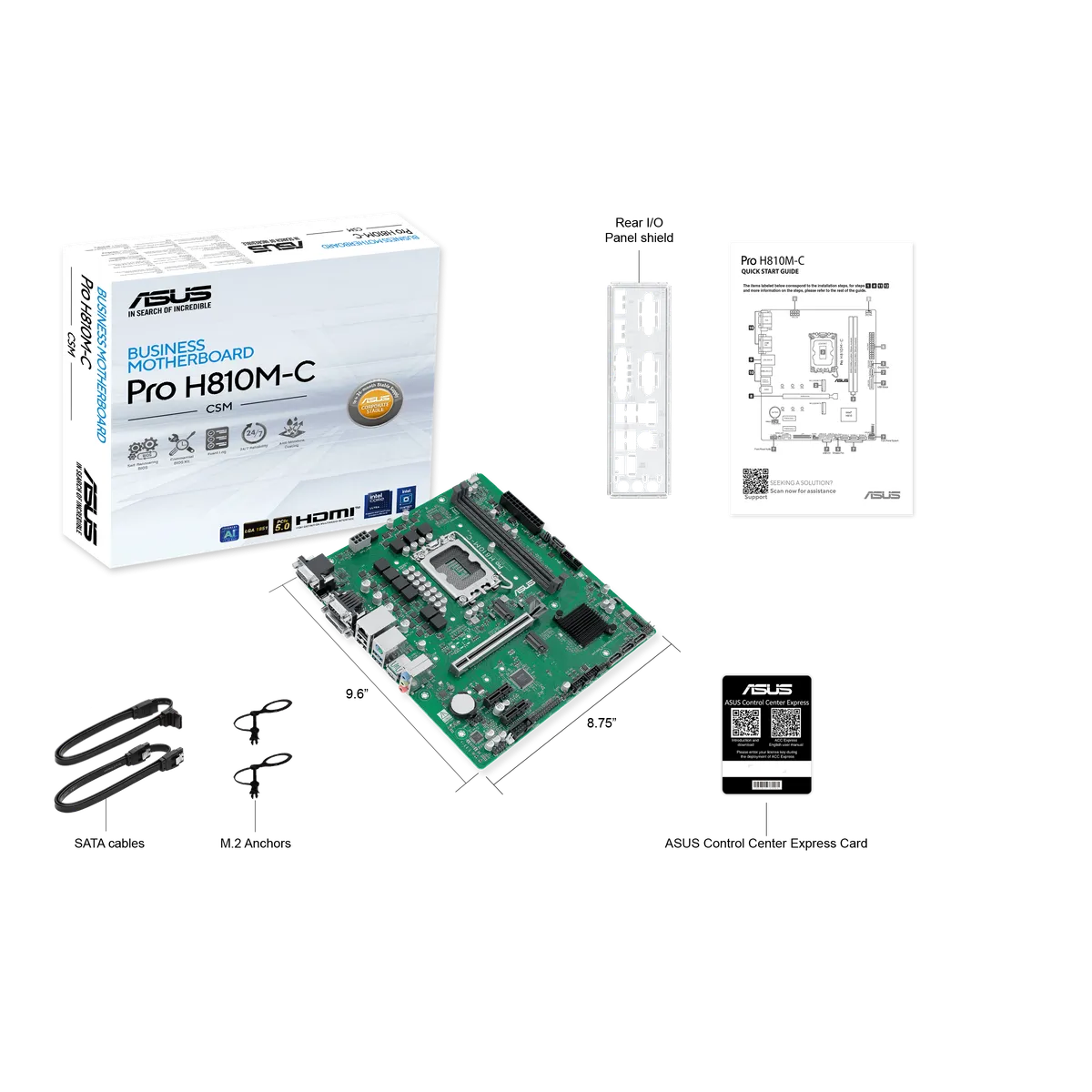 ASUS Pro H810M-C-CSM 8