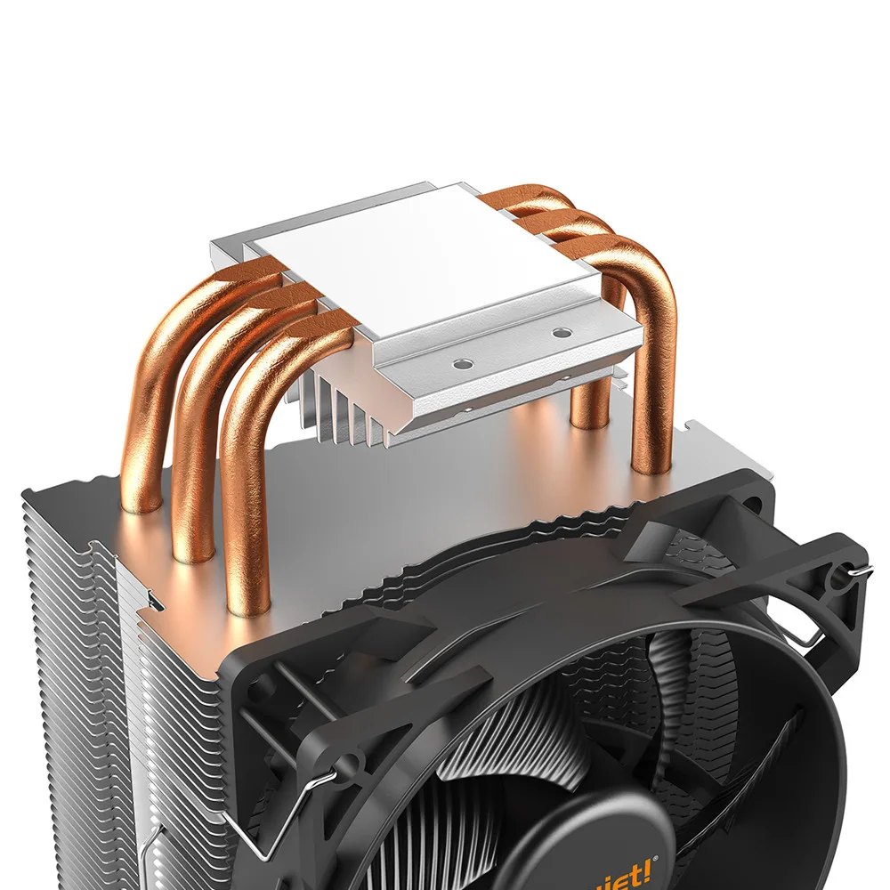 be quiet! Pure Rock Slim 2 CPU Cooler - 92mm 3