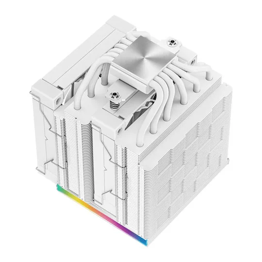 DeepCool AK620 Digital White Double Tower Intel/AMD CPU Cooler 4