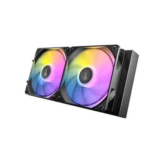 Antec Vortex Lum 240 ARGB Intel / AMD CPU Liquid Cooler Black 2