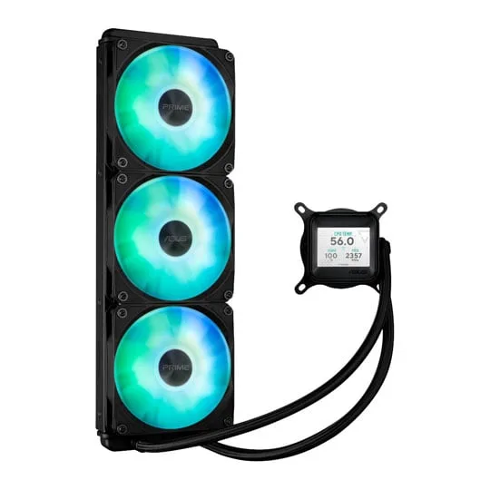 ASUS 360mm Prime LC ARGB LCD Intel/AMD CPU Liquid Cooler 2