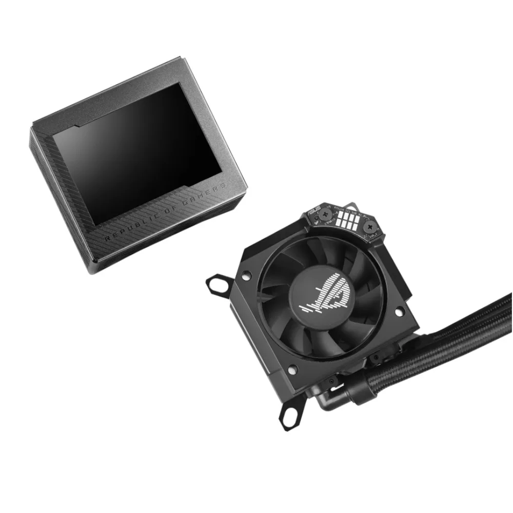 ASUS ROG Ryujin III 360 Performance All In One CPU Cooler with OLED Display - 360mm 6