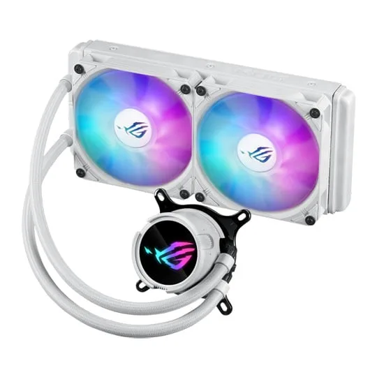 ASUS ROG STRIX LC III 240mm ARGB White AIO Intel/AMD CPU Water Cooler 4