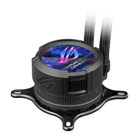 ASUS ROG STRIX LC III LCD 360mm ARGB Black AIO Intel/AMD CPU Water Cooler 3