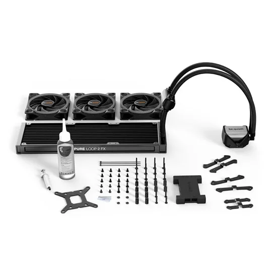 be quiet! 360mm Pure Loop 2 FX Intel/AMD CPU Liquid Cooler 3