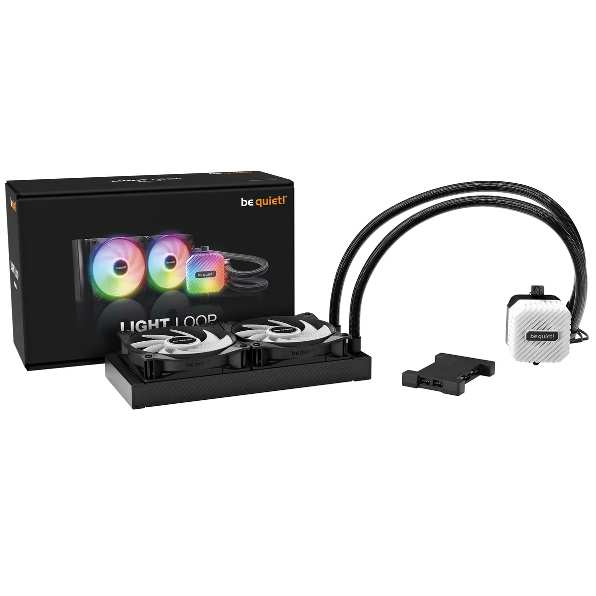 be quiet Light Loop 240 ARGB High Performance All In One CPU Cooler - 240mm 7
