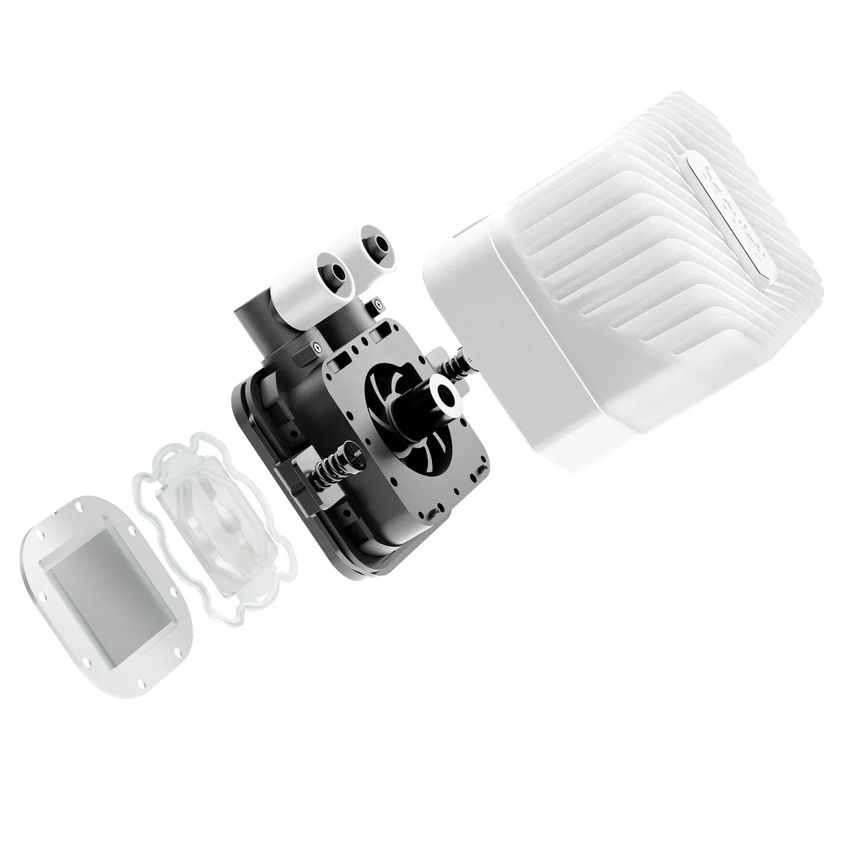 be quiet Light Loop 360 ARGB White High Performance All In One CPU Cooler - 360mm 3