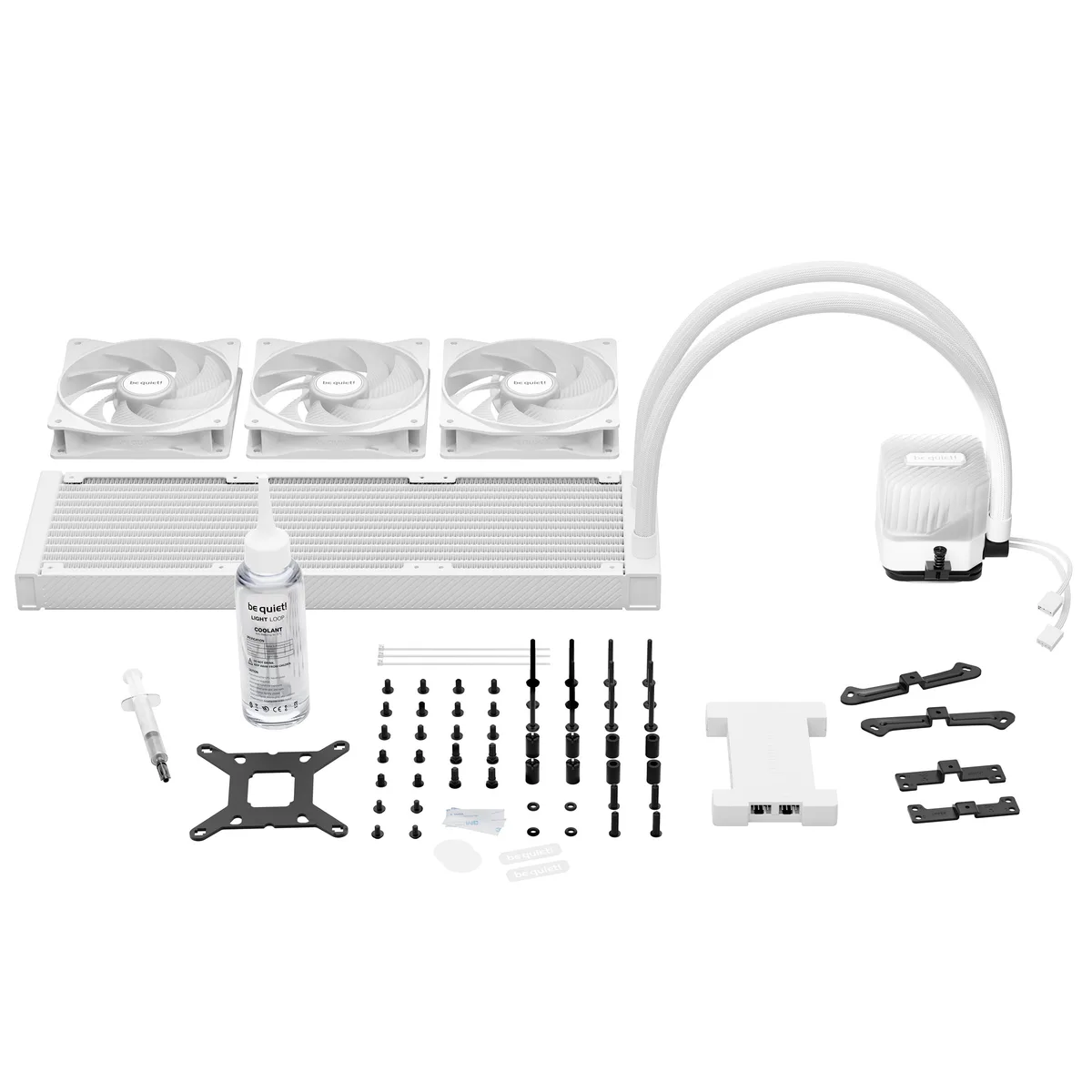 be quiet Light Loop 360 ARGB White High Performance All In One CPU Cooler - 360mm 5