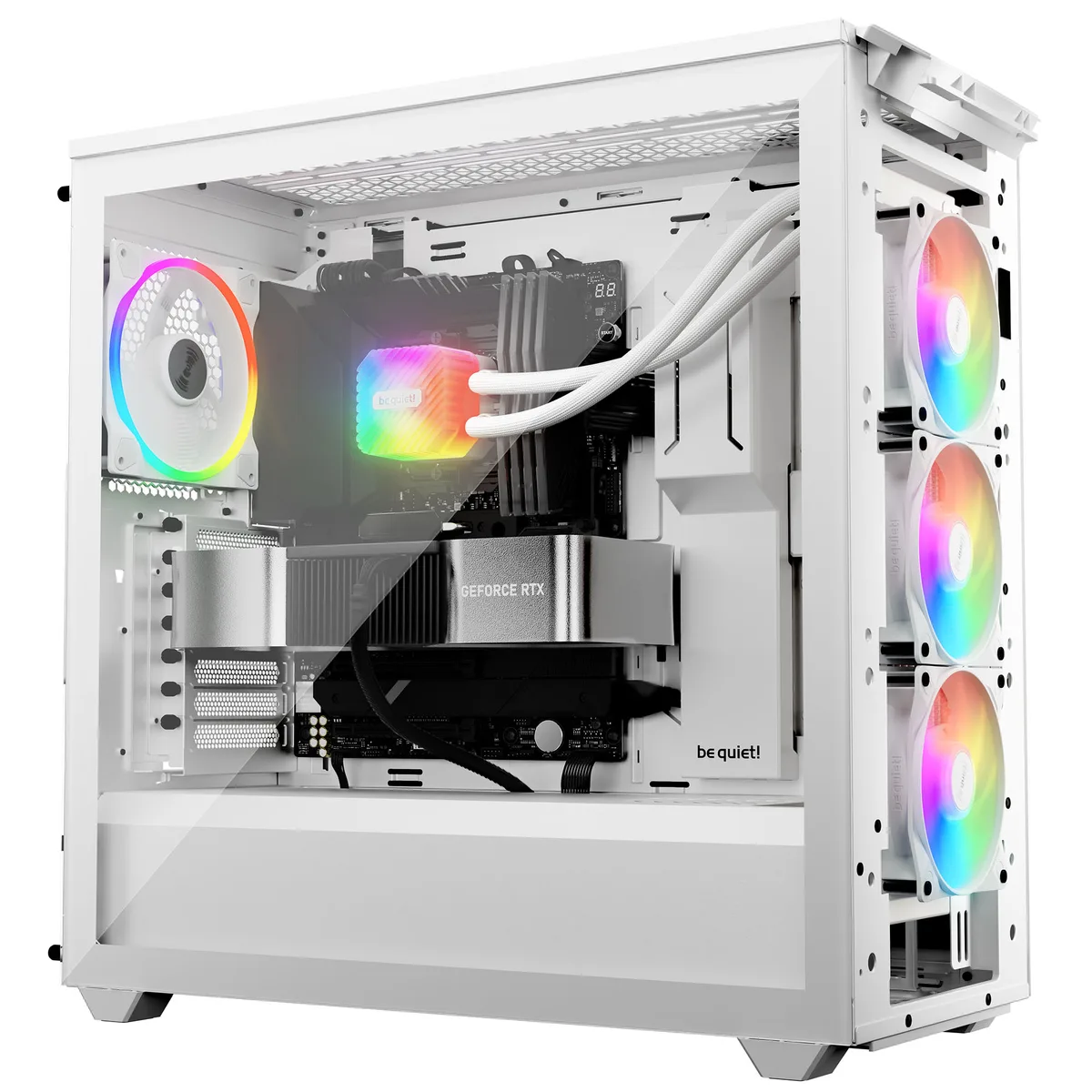 be quiet Light Loop 360 ARGB White High Performance All In One CPU Cooler - 360mm 6
