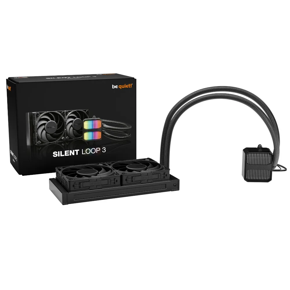 be quiet Silent Loop 3 240 High Performance CPU Water Cooler - 240mm 5