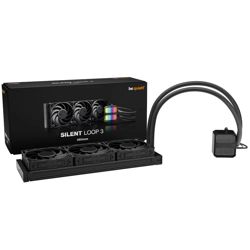 be quiet Silent Loop 3 360 High Performance CPU Water Cooler - 360mm 6