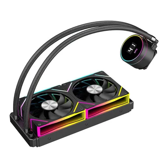 CiT Pro Glacier 240mm Intel/AMD Black CPU Liquid Cooler 3
