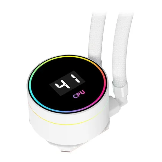 CiT Pro Glacier 360mm Intel/AMD White CPU Liquid Cooler 4